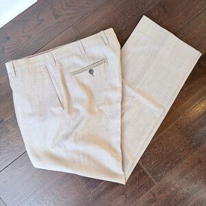 Ted Baker London Mid Rise Trousers with Contrast Stitch